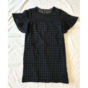Banana Republic Women’s Navy Blue Aline Shift Mini Dress Size Petite 00P